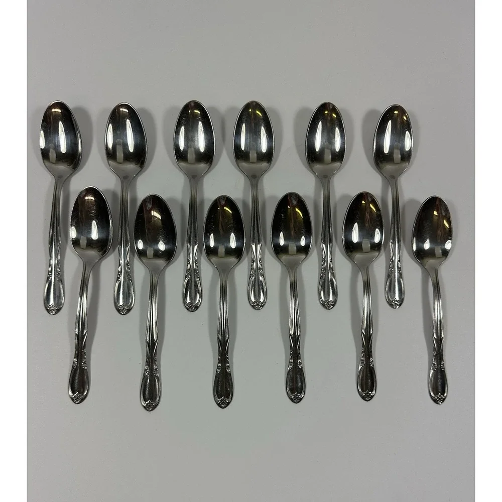 Superior Chapel Hill Stainless Teaspoons ~6